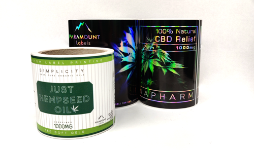 Our CBD Product Labels: